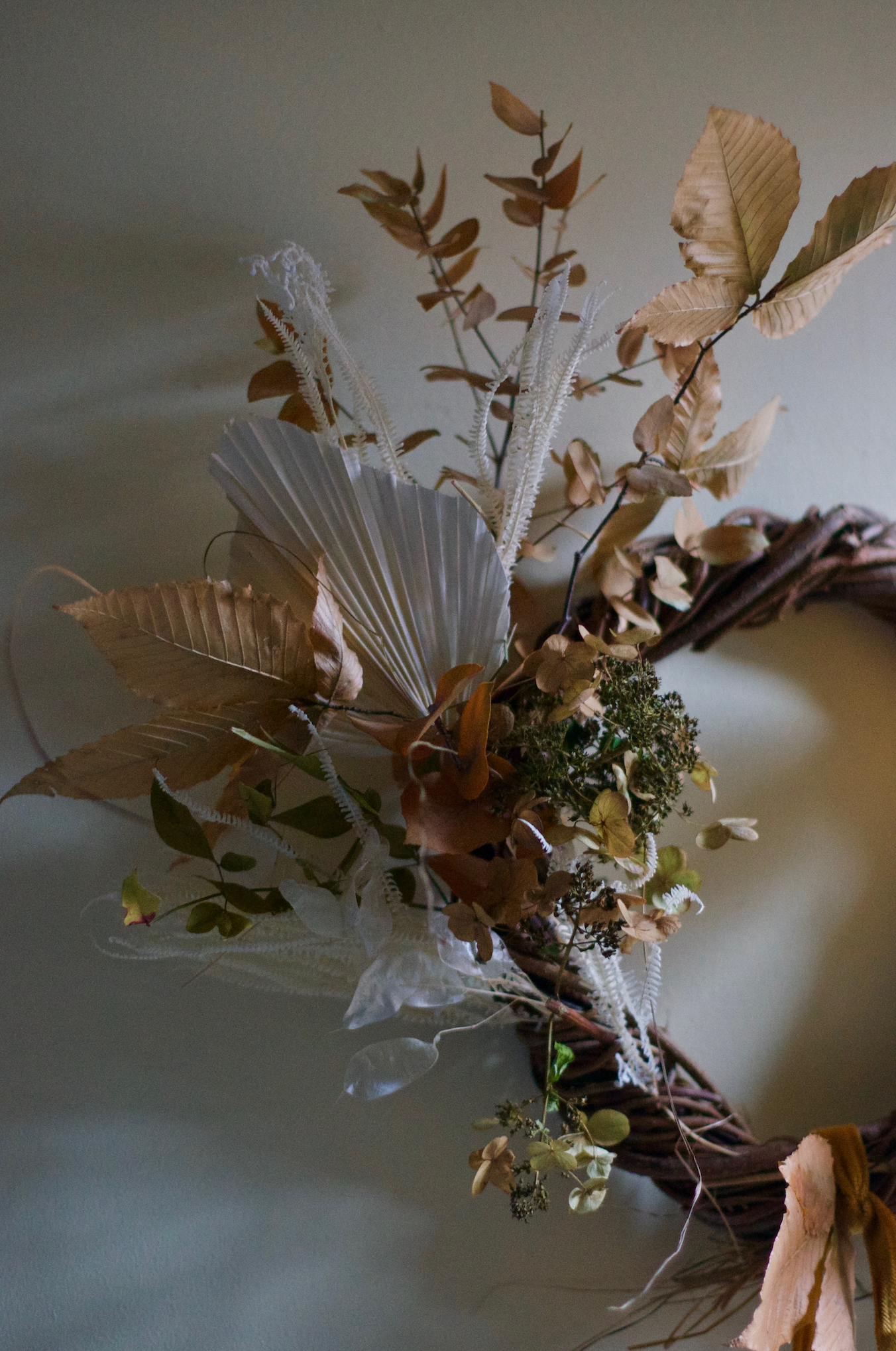 Dried Wreath - Autumnal