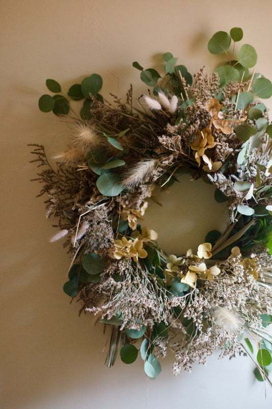 Handmade Dried Wreath